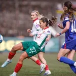 Женският национален отбор по футбол отстъпи на Хърватия