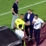 Полиция изведе Христо Янев по време на мача с Левски