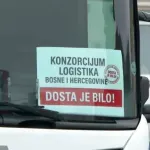Prevoznici počeli blokadu teretnih graničnih terminala sa EU