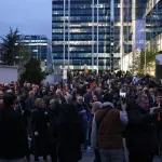 "N1 više nije samo medij, već poslednje uporište - i zato ne sme da padne": Održan drugi skup podrške zaposlenima na N1 Srbija