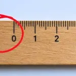 Zašto postoji razmak prije nule na lenjiru? Kad saznate nikada to više nećete zaboraviti