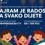 Budite dio projekta "Bajram je radost za svako dijete"