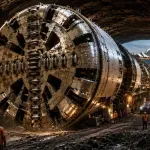 Građevinski gigant koji posluje i u Srbiji šalje najveću mašinu za bušenje tunela, neman od 15,7 metara, kako bi otvorila šestotračni cestovni tunel od 6,5 km