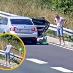 Smrtonosni čin zabilježen na Balkanu: Otac se zaustavio nasred autoputa i stavio dijete na tutu