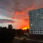 Prekrasni prizori na nebu iznad Sarajeva koji su privukli pažnju prolaznika FOTO