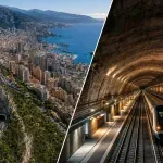 Država sa samo 2 km² zakopala je željeznicu u tunelima od 3 kilometra i izgradila stanicu dugu 500 metara unutar planine