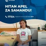 Hitan apel: Samanda iz Cazina prikuplja sredstva za liječenje koje bi joj moglo vratiti nadu