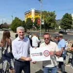 Regional transporters protest over Schengen rules as Bosnian Minister Forto joins demonstration in Sarajevo