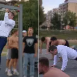 Semir Efendić radio zgibove i sklekove u novom sarajevskom work out parku VIDEO