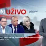 Dragan Močević, Nenad Grković i Nataša Miljanović Zubac u "Danu uživo"