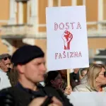 Marko Vučetić na maršu protiv fašizma: "Mi moramo zaustaviti kugu 21. stoljeća"
