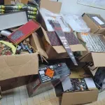 FOTO, VIDEO / Zagrebačka policija razotkrila tonu pirotehnike skrivenu na Trešnjevci!