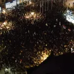 VIDEO / Studenti u Novom Sadu prosvjedom najavljuju izborni program u borbi protiv korupcije