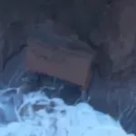 VIDEO / Nuklearni bunker pao u more: "Ne približavajte se"