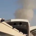 VIDEO / Eksplozija na aerodromu u Rijadu: Ozlijeđeni ležali na tlu, letovi otkazani zbog napada hutista