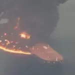 VIDEO / Supertanker naletio na minu u Hormuškom tjesnacu i eksplodirao