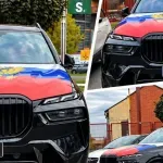 FOTO / Automobil s ruskom zastavom i dvoglavavim orlom uznemirio Brođane: Oglasila se i policija