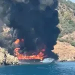 Dvije osobe poginule u požaru na civilnom brodu: "Strašan napad ruskih bespilotnih letjelica"