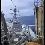 VIDEO / Pogledajte snimku sudara dvaju američkih ratnih brodova