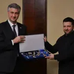 Zelenski odlikovao Plenkovića ordenom Jaroslava Mudrog