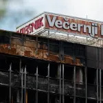 FOTO / Počelo uklanjanje azbesta iz Vjesnika