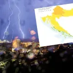 Upaljen narančasti meteoalarm, DHMZ upozorava: "Moguće su poplave, olujni udari vjetra i tuča"