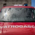 Ugašen požar na krovu male dvorane Gripe