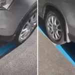 VIDEO / Parkirao na besplatno mjesto, preko noći oko auta obojili plave crte i kaznili ga