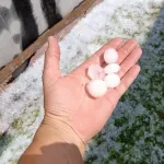 FOTO / Snažno nevrijeme pogodilo dio Hrvatske: Pogledajte što je tuča ostavila iza sebe