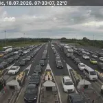 FOTO / Gužve prema moru od jutra. Kilometarske kolone na Lučkom i Trakošćanu