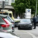FOTO / Blindirana limuzina u kojoj je bio Plenković, sudjelovala u sudaru u centru Zagreba