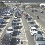 Ogromna kolona na A1 prema moru