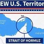 FOTO / Trump objavio kartu na kojoj je Hormuz označen kao "američki teritorij"