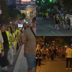 FOTO / U Beogradu i Novom Sadu obilježena 22 mjeseca od pada nadstrešnice, studenti: "Ovdje smo da ne zaboravimo“