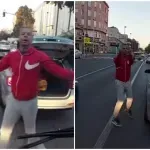VIDEO / Taksist blokirao ZET-ov autobus pa vozaču nekoliko puta pokazao srednji prst