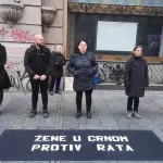 "Stop ratu u Ukrajini, Putina u Hag": Protest Žena u crnom u Beogradu