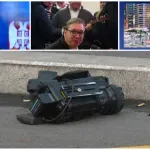 "Sledeće će biti naše glave": Kako je parlamentarno crtanje mete na čelu novinarima dovelo do slomljene kamere