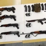 Police seize assault weapons in Pancevo