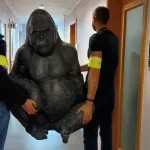 Policija pronašla džinovsku plastičnu gorilu ukradenu iz restorana "King Kong"