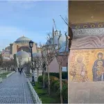 Neizbrisivi mozaici Aja Sofije: Danas se zaklanjaju zavesama zbog nove verske namene (FOTO)