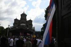 Više privođenja na Gazimestanu - u porti manastira Gračanica obeležen Vidovdan