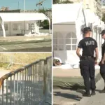 Jedina blokada koju policija nije razbila: Uklanjaju ograde oko Skupštine, šatori i dalje stoje