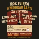 Rok svirka u Beograd bašti: Veliki prezir, Sharks, Snakes and Planes, Пetra i Липов loud