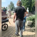 Student who was chained at father’s funeral in house arrest