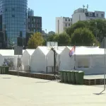 Vučić o Ćacilendu: Nadam se da će do kraja godine šatori biti uklonjeni, daću sve od sebe da utičem