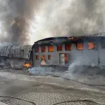 Ugašen požar u magacinima u Novom Pazaru