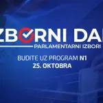 Izborni dan na N1 – budite uz program N1 25. oktobra