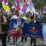 N1 direktno: Doček studenata pešaka u Beogradu (21.10.2026)