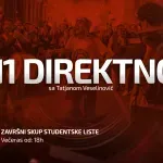 N1 Direktno: Završni skup Studentske liste