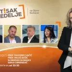 Večeras vanredni Utisak nedelje: Radomir Saičić, Miloš Bešić, Slobodan Georgiev i Sonja Simonović